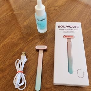 Solawave skincare wand and serum